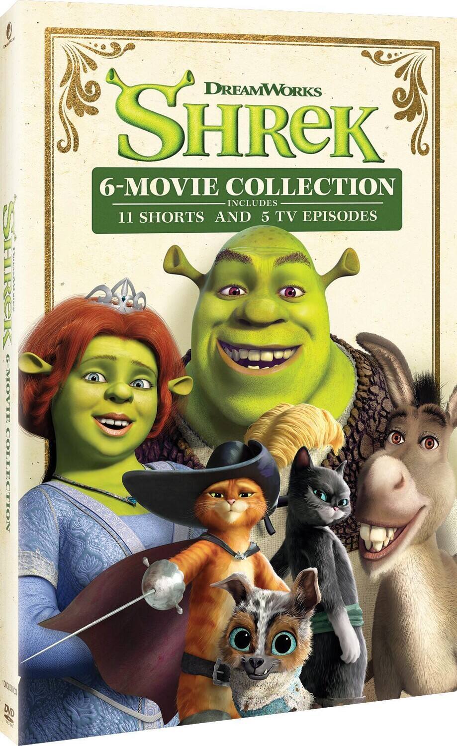 Alt View 1. Shrek 6-Movie Collection (Box Set) [DVD].