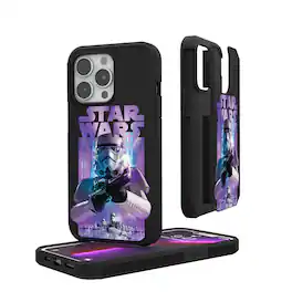 Keyscaper - Star Wars: A New Hope Portrait Collage Rugged Phone Case - Apple iPhone 14 - Stormtrooper