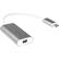 Front. Rocstor - Rocstor USB-C to Mini DisplayPort Adapter - Premium USB-C to Mini DisplayPort® Adapter with HBR3 - USB C to Mini - Gray Aluminum.