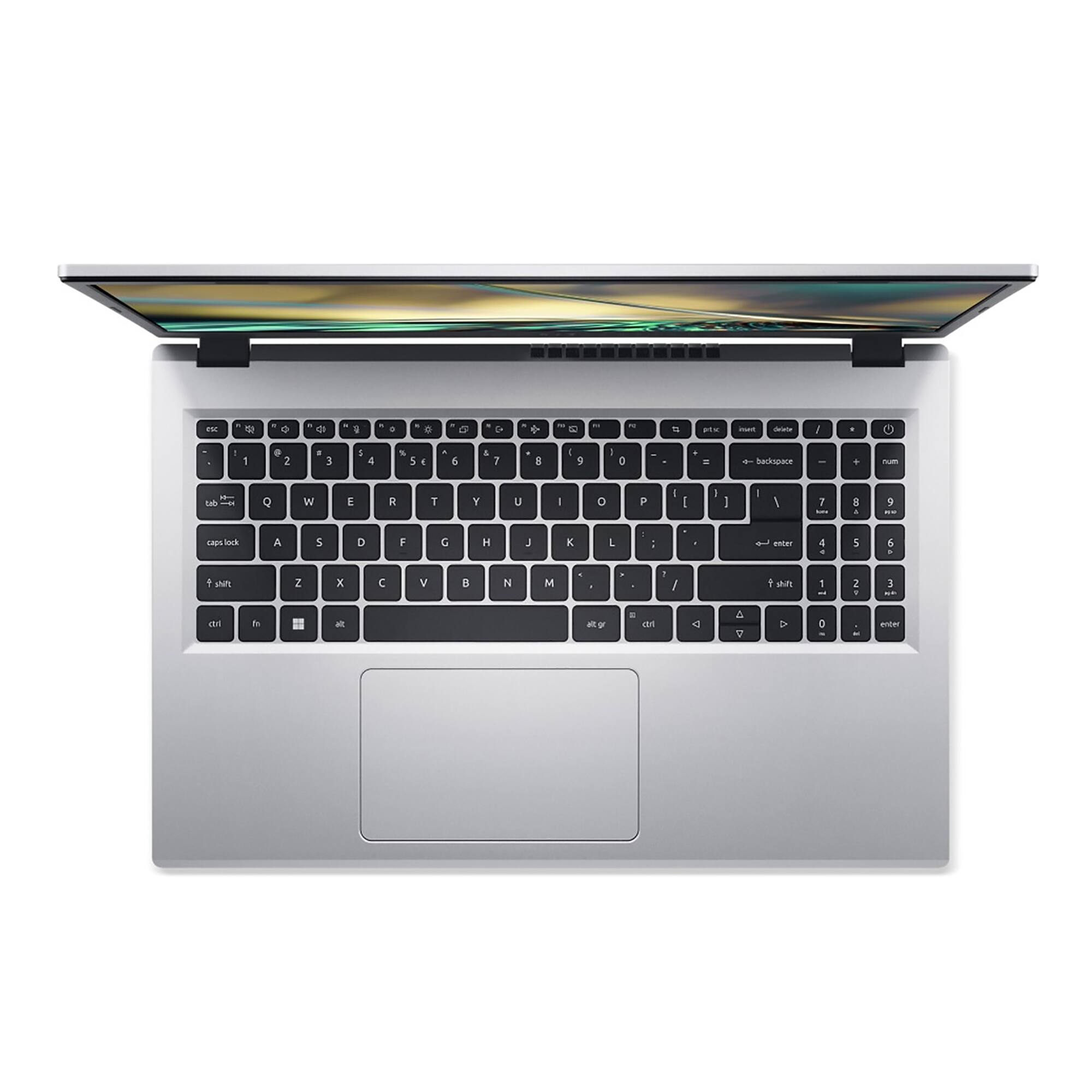 Alt View 4. Acer - Acer Aspire 3 - 15.6" Laptop AMD Ryzen 5 7520U 2.80GHz 16GB RAM 512GB SSD W11H - Refurbished - Pure Silver.