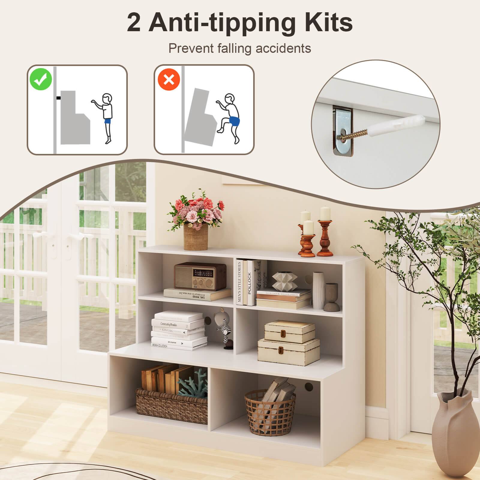 2 Anti-tipping Kits  
Prevent falling accidents