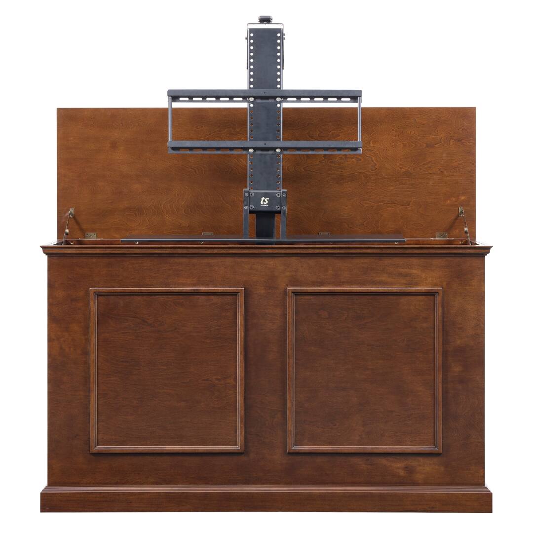 Alt View 5. Touchstone Home Products - The Grand Elevate by Touchstone - Smart Motorized TV Lift Cabinet for Flat Screen TVs up to 65 Inches - Espresso.