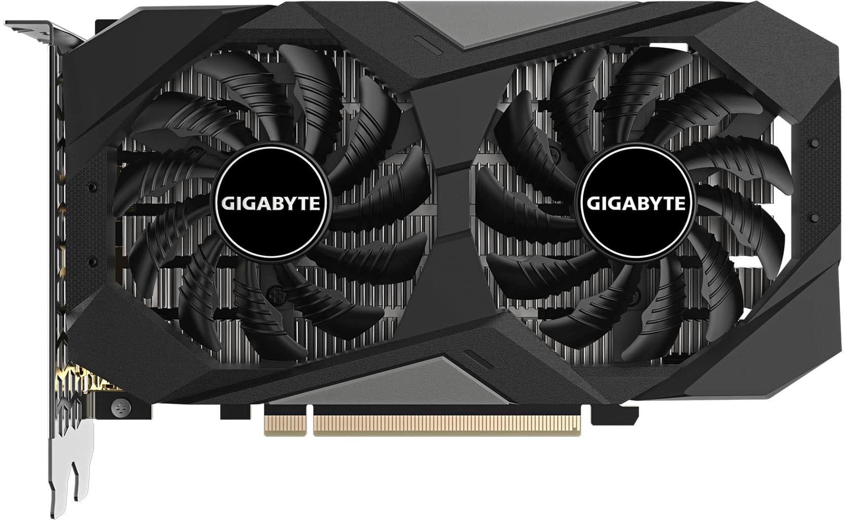 GIGABYTE - NVIDIA GeForce RTX 3050 WINDFORCE OC V2 6GB GDDR6 PCI Express 4.0 Graphics Card - Black - Front_Zoom