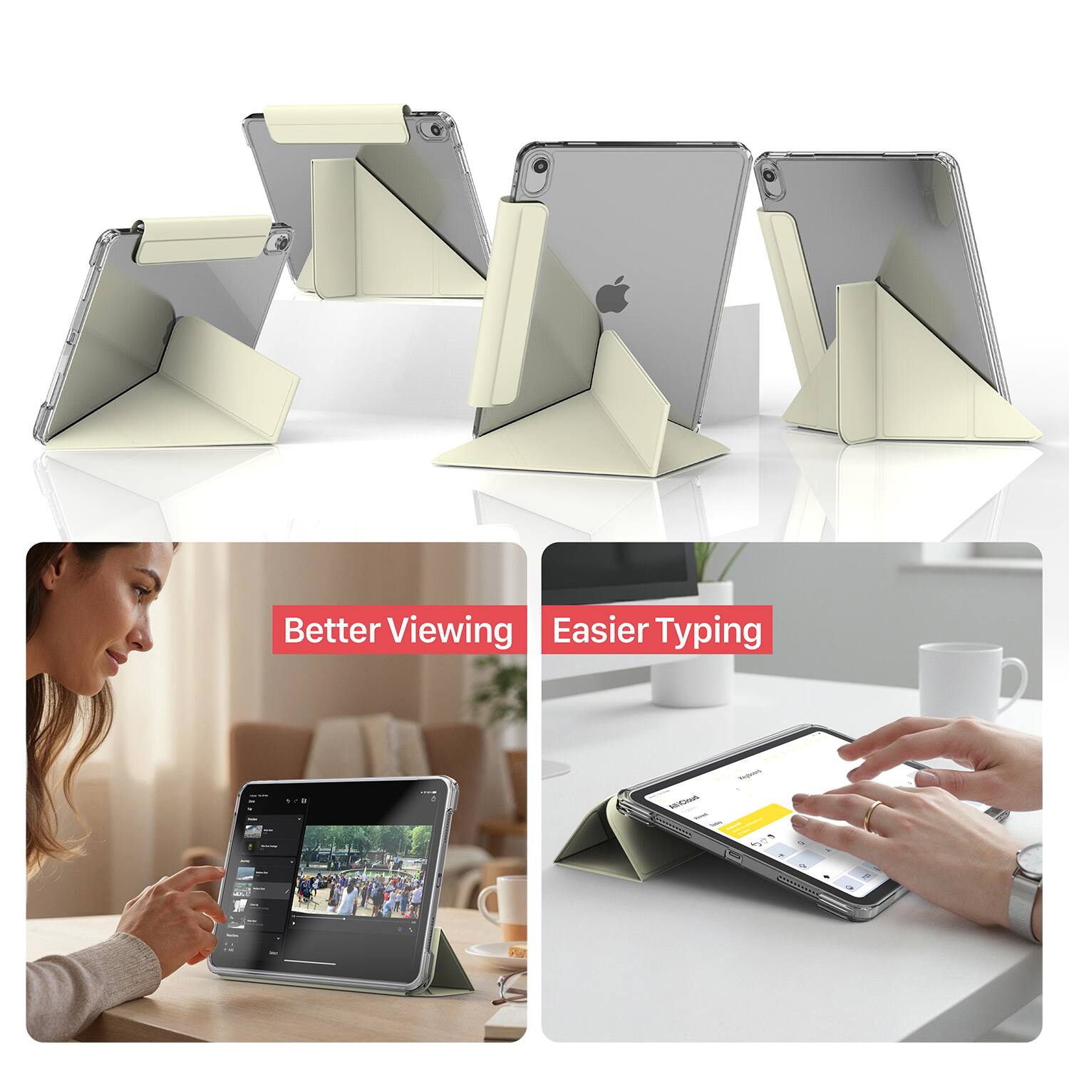 Better Viewing  
Easier Typing