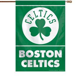 WinCraft - Boston Celtics 28" x 40" Primary Logo Single-Sided Vertical Banner - Multicolor