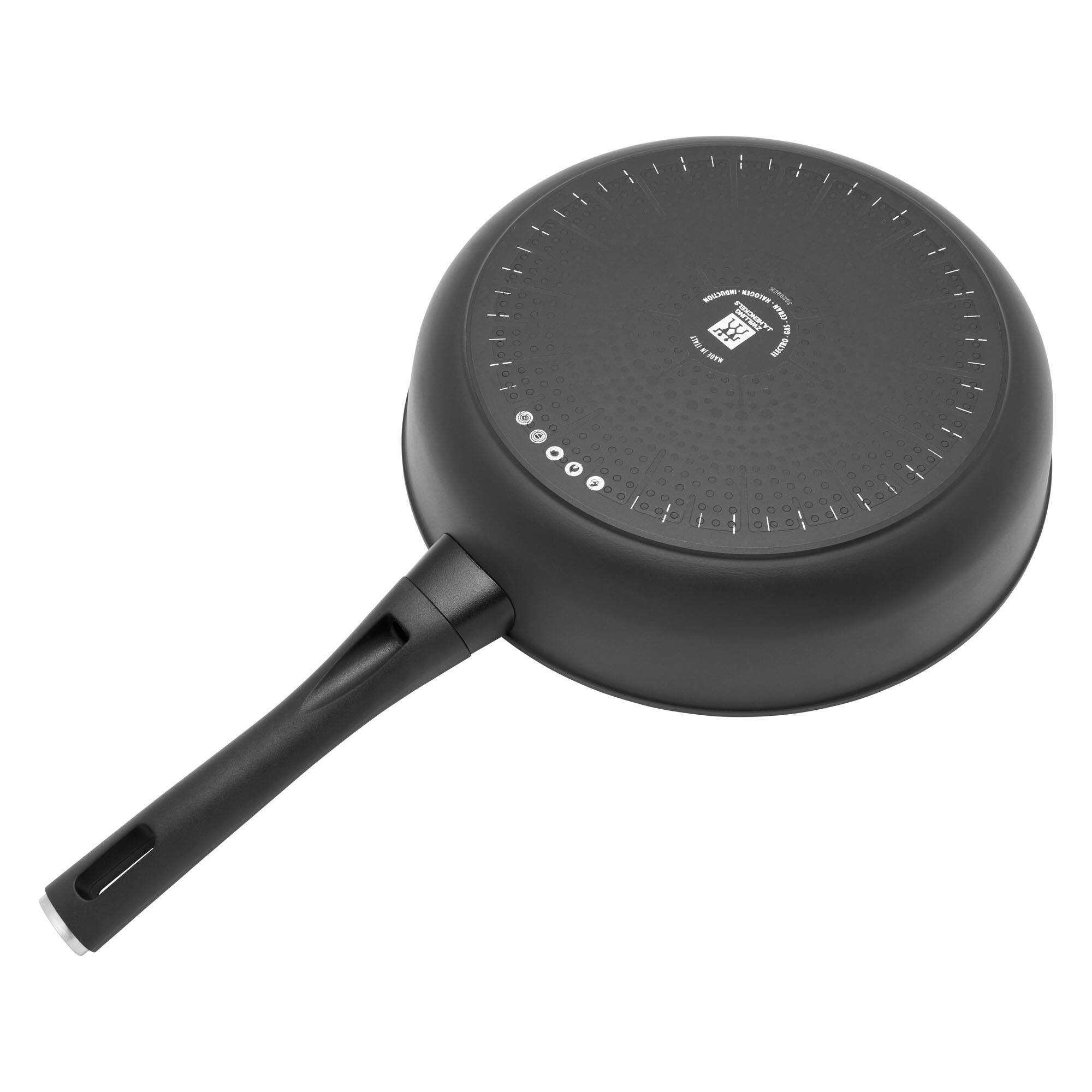 Alt View 4. ZWILLING - ZWILLING Madura Plus Forged 4-qt Aluminum Nonstick Saute Pan with Lid - Black.