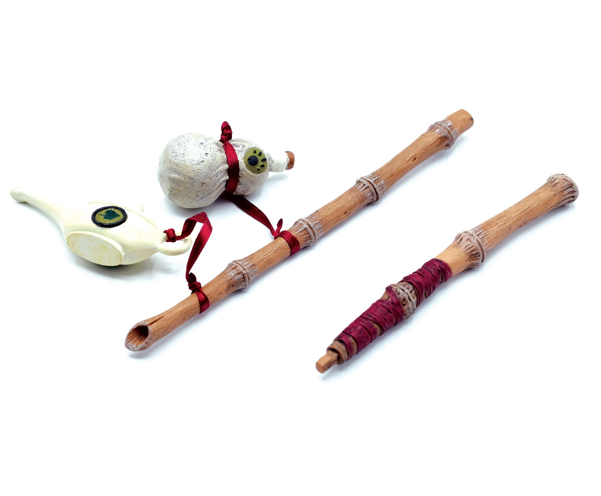 Alt View 2. Blizzard Entertainment - World of Warcraft Pandaren Brewmaster Deluxe Action Figure - Brown.