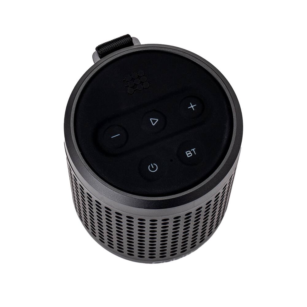 Back. Cubitt - Cubitt Power Go Gen2 Bluetooth Speaker – 16W Sound, IPX7 Waterproof, 9H Playtime, Bluetooth 5.3 & AUX, TWS Stereo, - Black.