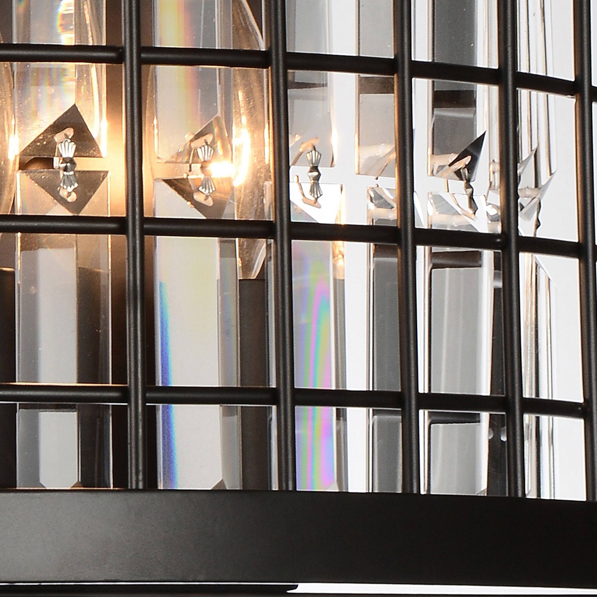 Alt View 1. CWI Lighting - Meghna 3 Light Wall Sconce With Brown Finish - Brown.