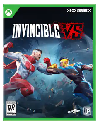 XBOX SERIES X
INVINCIBLE VS
RATING PENDING RP LIKELY MATURE 17+ ESRB
SKYBOUND
QUARTER UP - RP (Rating Pending)