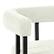 Back. KERDOM - 26'' Height Cloud Velvet Pub Bar Seats, Kitchen Island Stools with Arms Bar Stools Set of 2, Counter Padded High Chair - Pearl White.