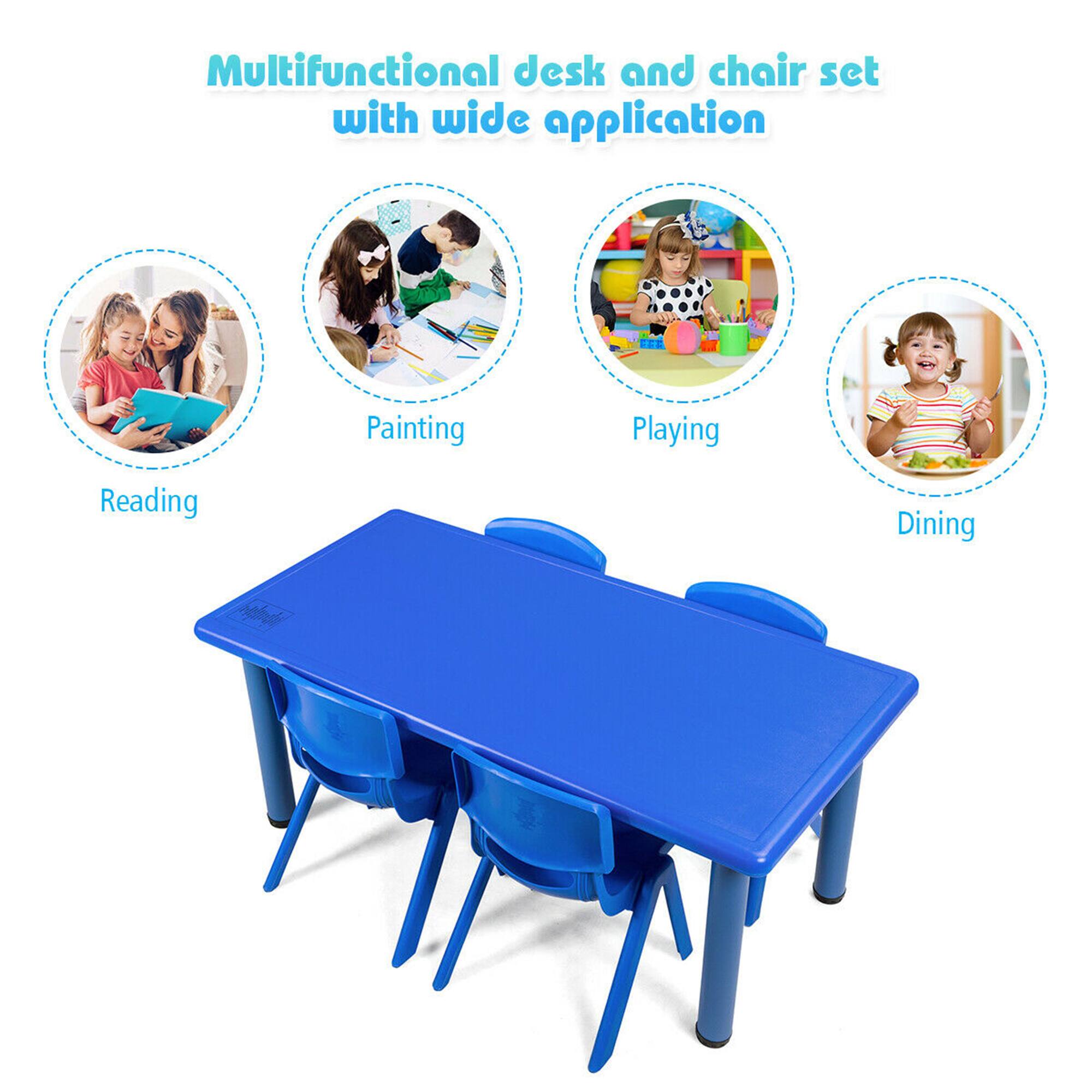 Multifunctional desk and chair set with wide application

- Reading
- Painting
- Playing
- Dining