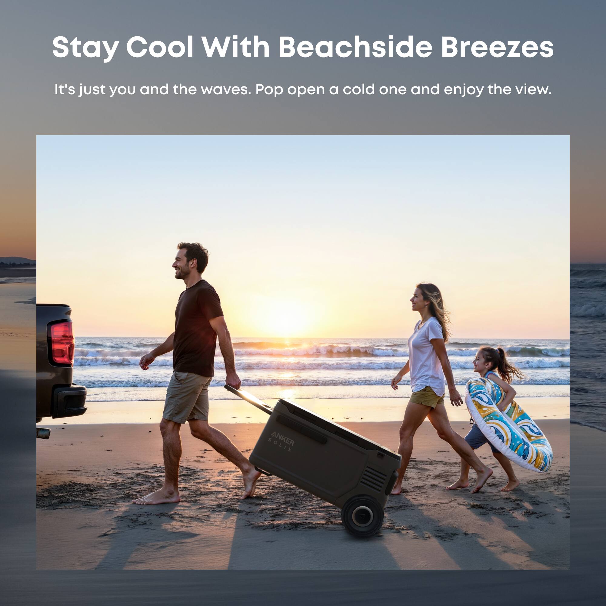 Stay Cool With Beachside Breezes

It's just you and the waves. Pop open a cold one and enjoy the view.