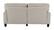 Alt View 15. Serta - Palisades Modern 3-Seat - Straight Arm - Fabric Sofa - 73" - Light Gray.