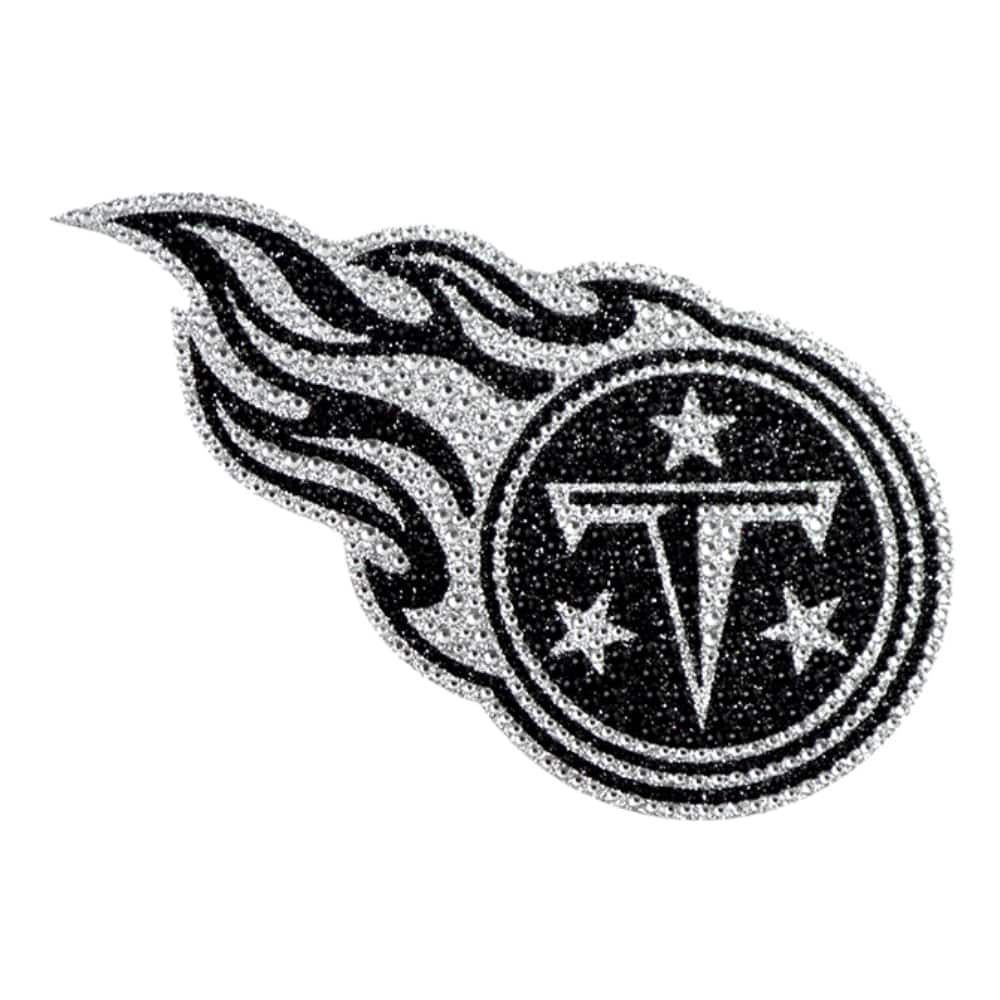 TCL - Tennessee Titans Licensed Sparkle Bling Emblem Decal - Multi