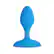 Front. plusOne - Vibrating Plug - Blue.