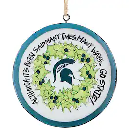 Magnolia Lane - Michigan State Spartans Metal Ornament - Multicolor