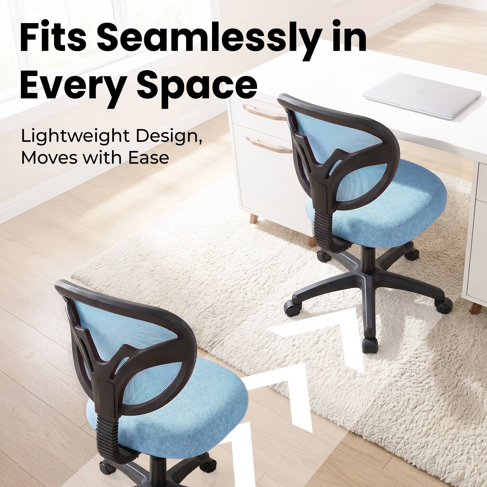 Fits Seamlessly in Every Space  
Lightweight Design, Moves with Ease