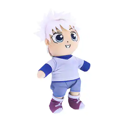 Front. Just Funky - Hunter x Hunter 9 Inch Collector Plush | Killua Zoldyck - Blue.