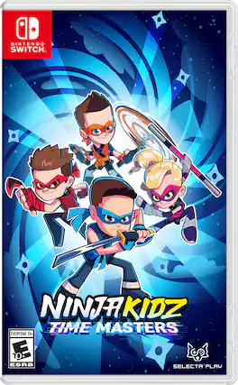 Front. Selecta Play - Ninja Kidz Time Masters. - E10+ (Everyone 10+)
