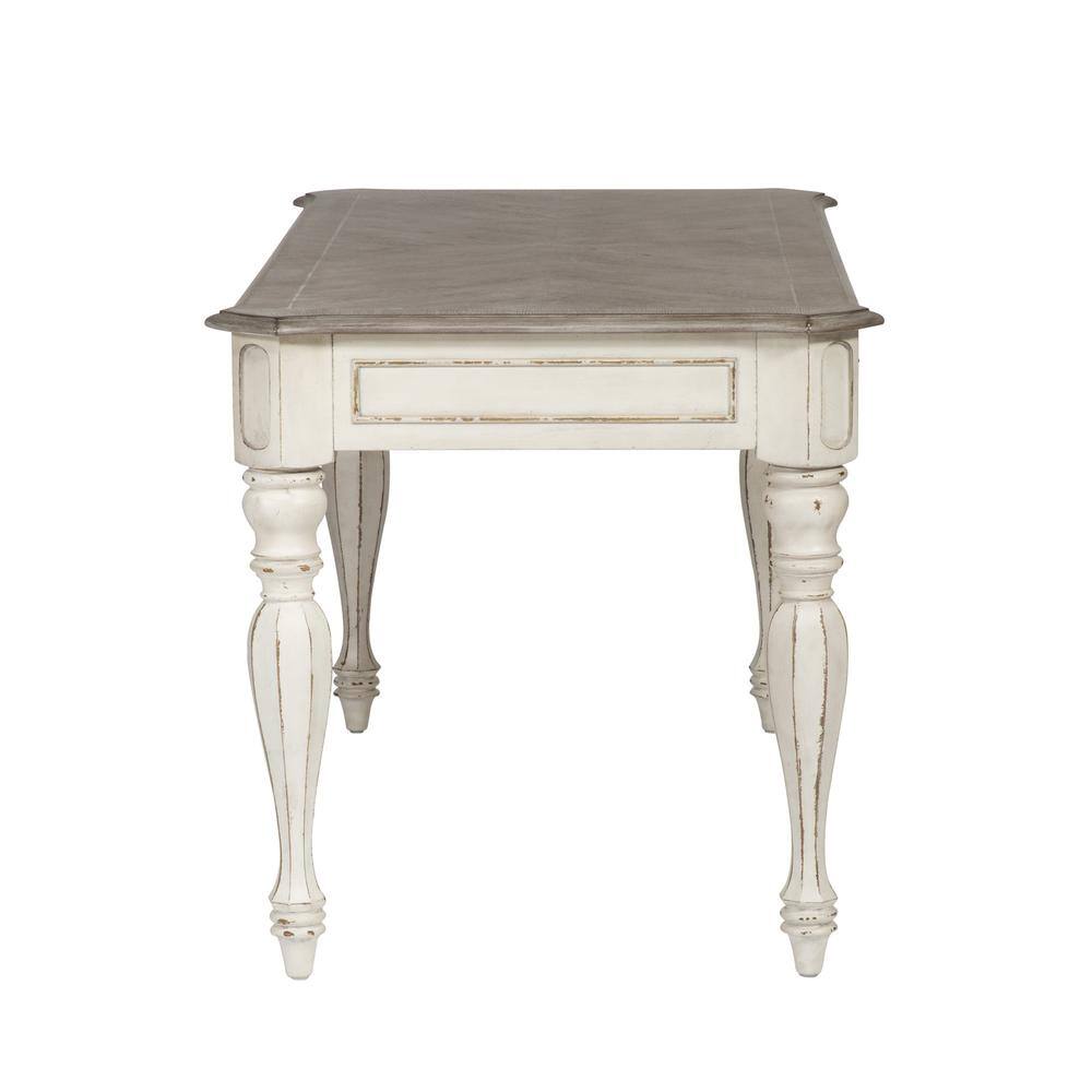Alt View 1. Liberty Furniture Industries - Magnolia Manor Writing Desk in Antique White - White.