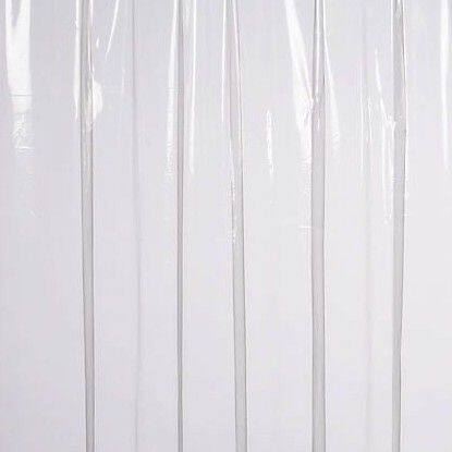 Angle. Kate Aurora - Kate Aurora Hotel Heavy Duty 10 Gauge Vinyl Shower Curtain Liners - Super Clear 72" x 72" Standard Shower Curtain Liner - Super Clear.