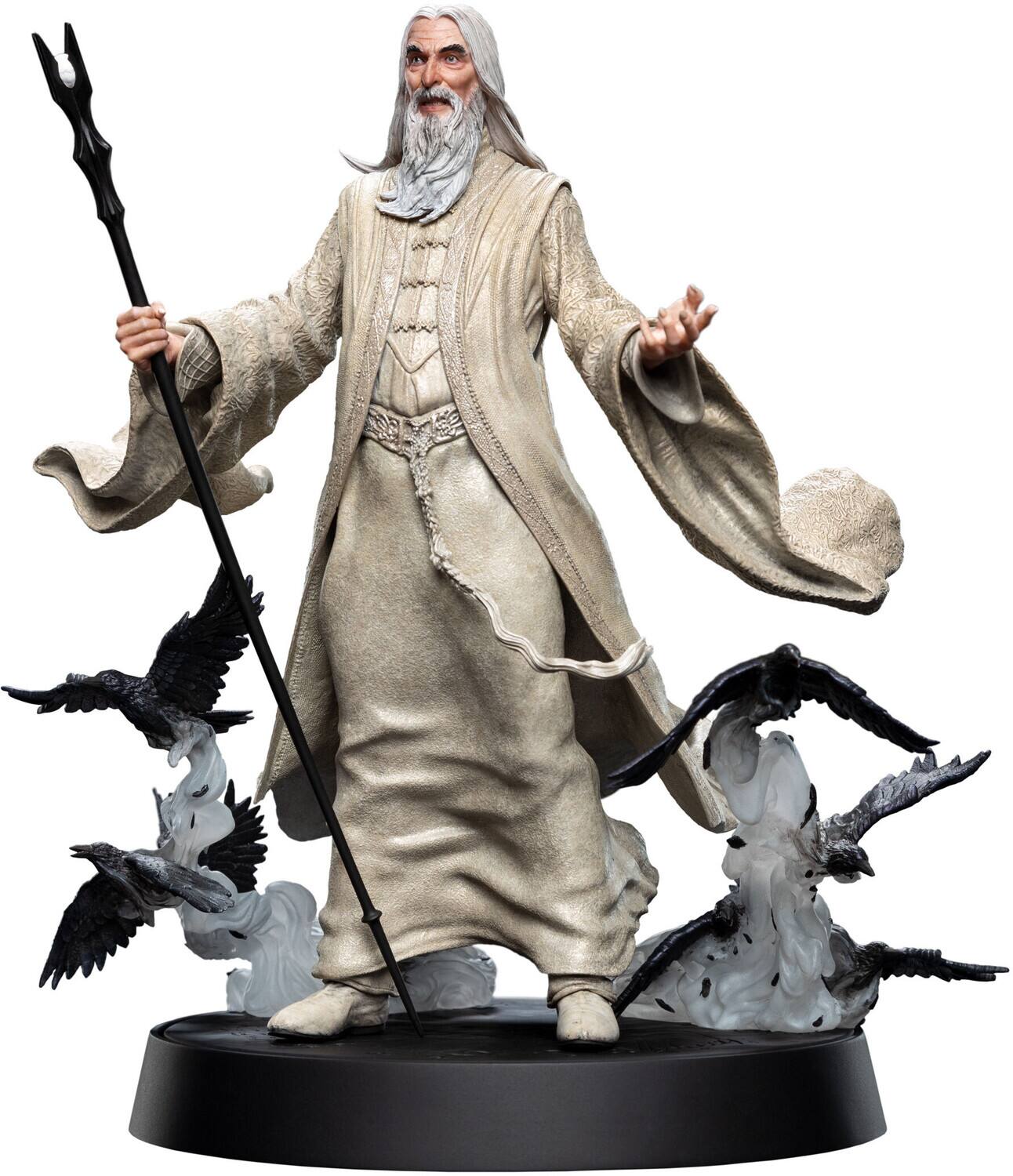 Alt View 1. Weta Workshop - WETA Workshop Figures of Fandom - The Lord of The Rings Trilogy - Saruman the White   - COLLECTIBLES - Multicolor.