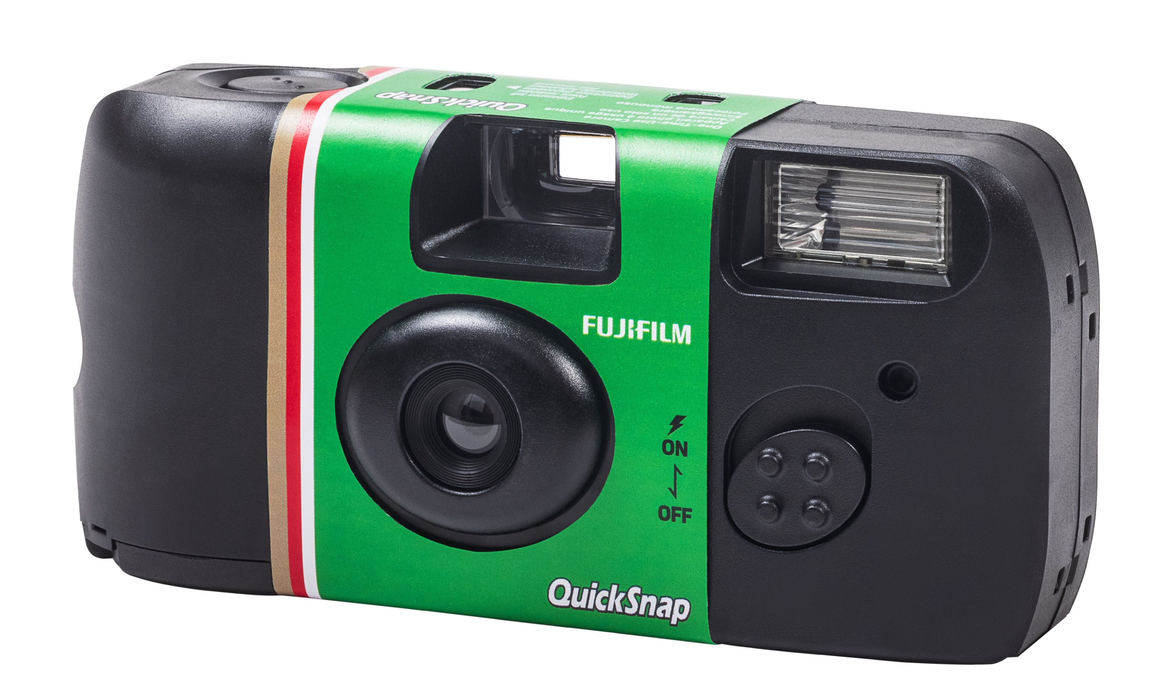 The text on the image reads: "FUJIFILM QuickSnap."