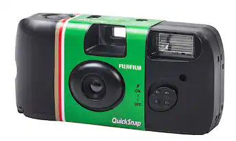 dsiposable camera Disposable Developing from Process One It is equipped with a fixed focus lens and shutter SSC MemoryMaker 409 Disposable Camera