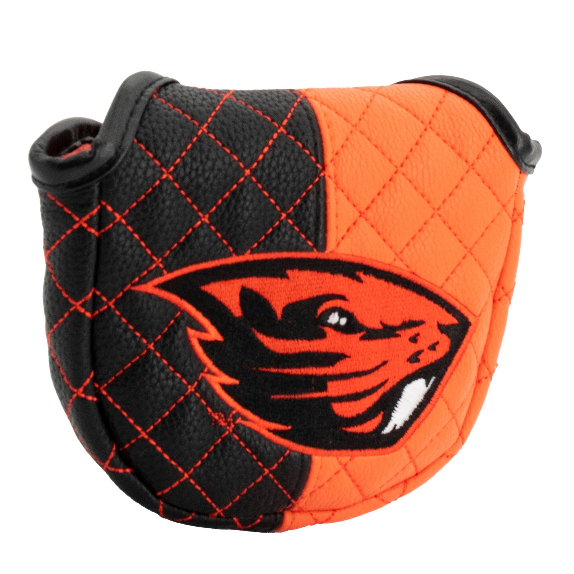 Alt View 2. Team Golf - Oregon State Beavers Quilted Mallet Putter Cover - Multicolor.