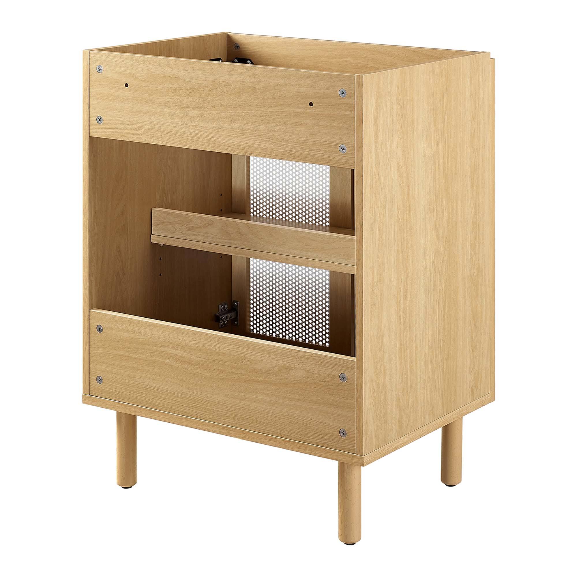 Back. Modway - Calla Bathroom Cabinet Basin Not Included by Modway - Oak.