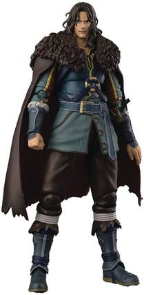 Front. Bandai - Tamashii Nations - The Lord of the Rings: The War of the Rohirrim - S.H.Figuarts - Wulf Action - Collectibles - Multicolor.