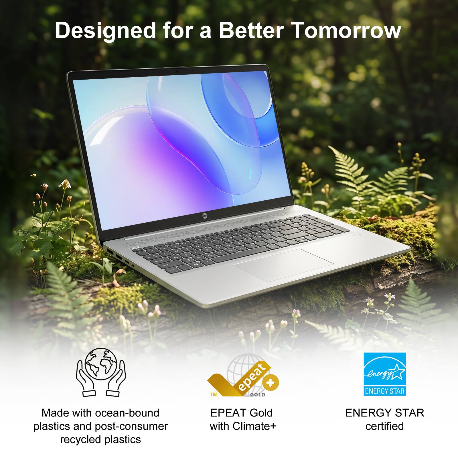 Designed for a Better Tomorrow

Made with ocean-bound plastics and post-consumer recycled plastics

EPEAT Gold with Climate+

ENERGY STAR certified