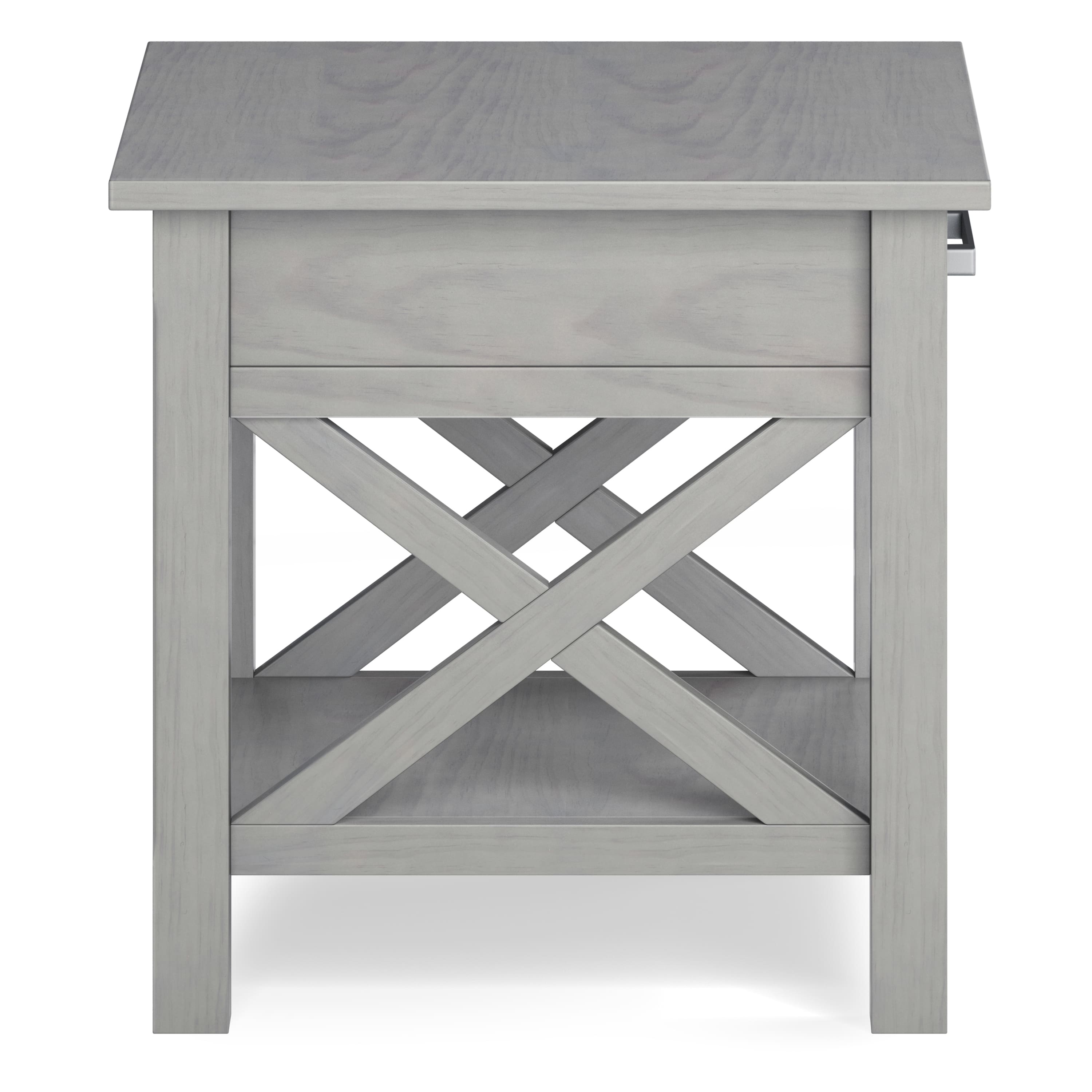 Alt View 11. Simpli Home - Kitchener End Table - Fog Grey.