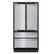 Left. Miele - 36 in. Wide KFMC 3858 French Door 42" 23.1 Cubic Feet Bottom Mount MasterCool Fridge-Freezer - Panel Ready.