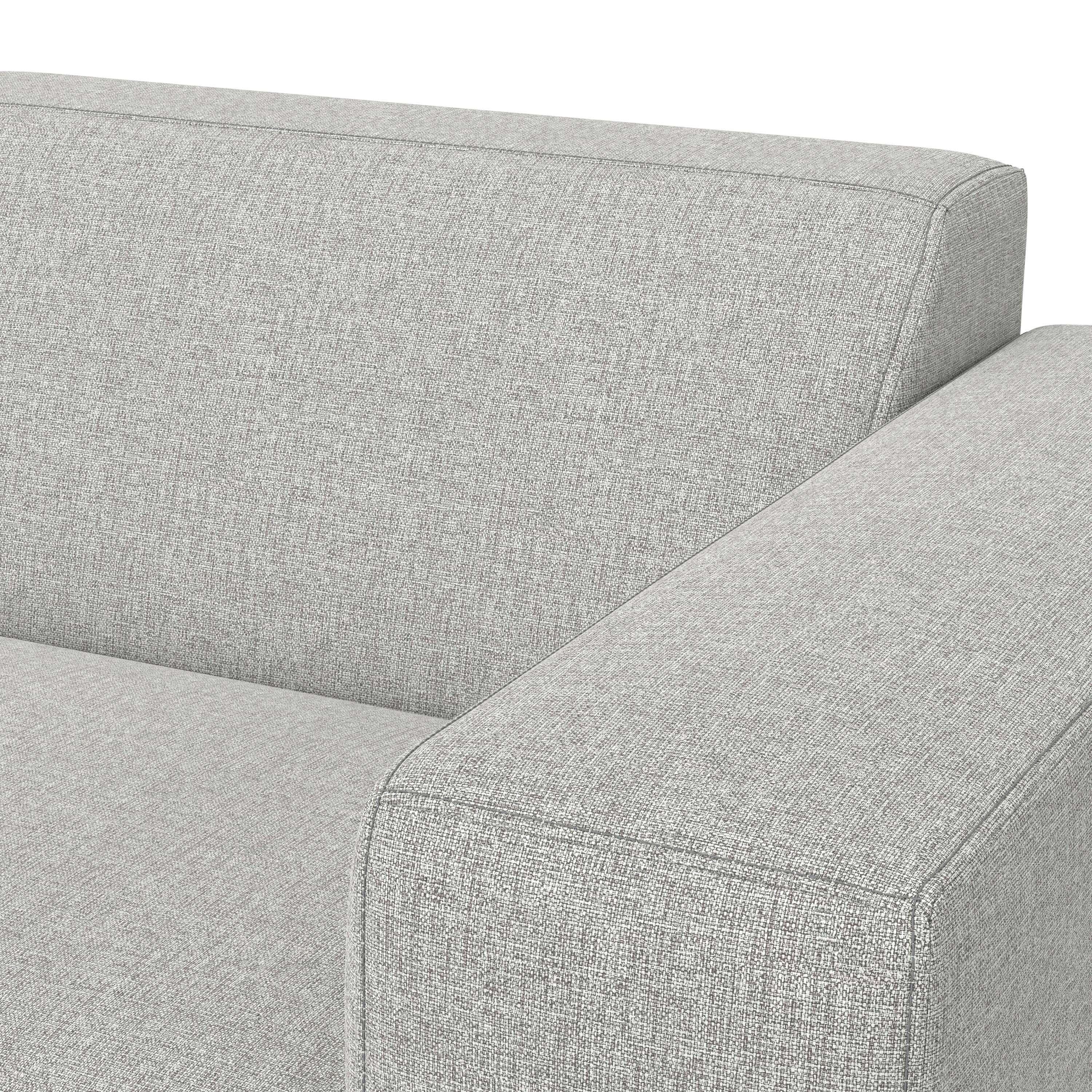 Alt View 6. Simpli Home - Rex Right-Arm Sofa Module in Tightly Woven Performance Fabric - Pale Grey.