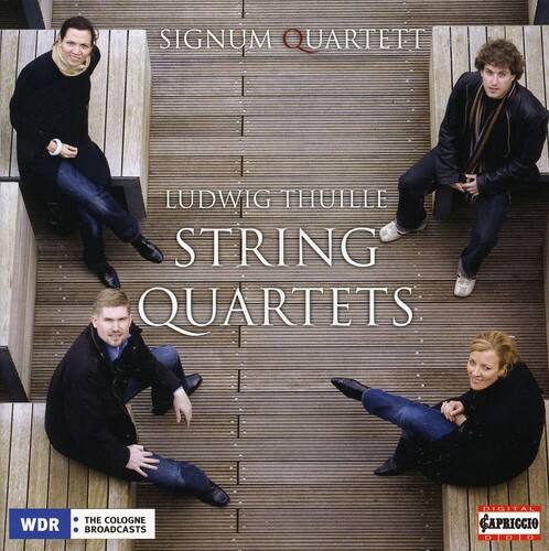 SIGNUM QUARTETT  
LUDWIG THIOLLE  
STRING QUARTETS  

THE COLOGNE WDR BROADCASTS  
DIGITAL  
GAPRICCIO  
1000