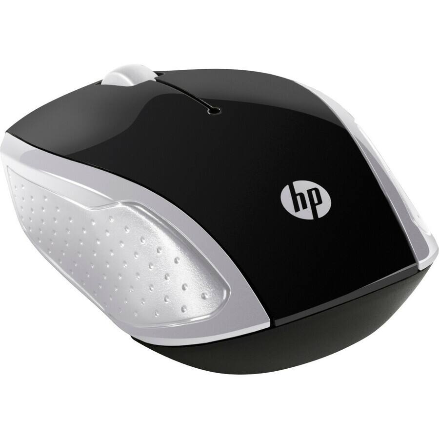 Alt View 1. HP - HP Wireless Mouse 200 (Pike Silver) - Optical - Wireless - Radio Frequency - Pike Silver - USB - 1000 dpi - Scroll Wheel - Pike Silver.