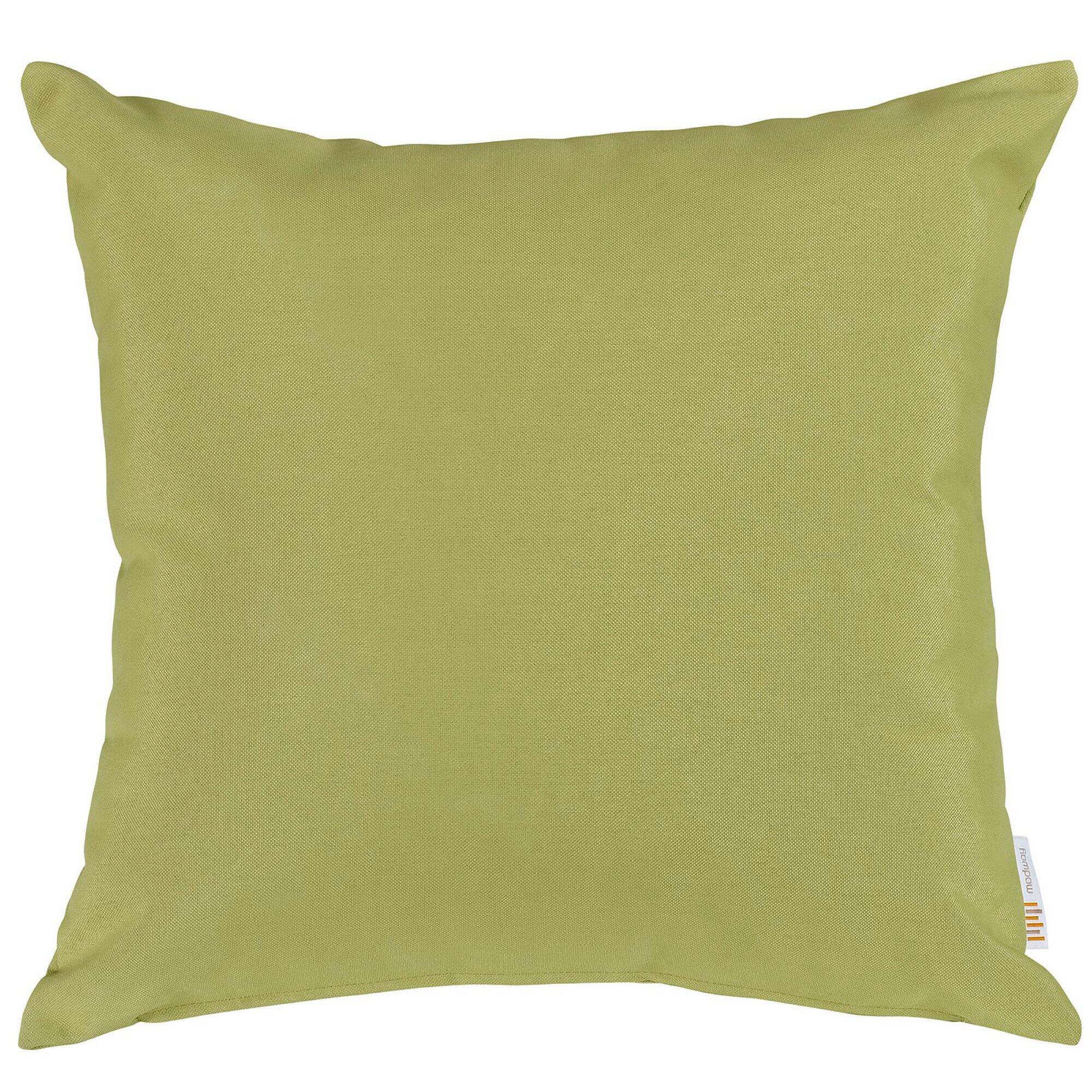 Left. Modway - Convene 2 Piece Outdoor Patio Pillow Set by Modway - Peridot.
