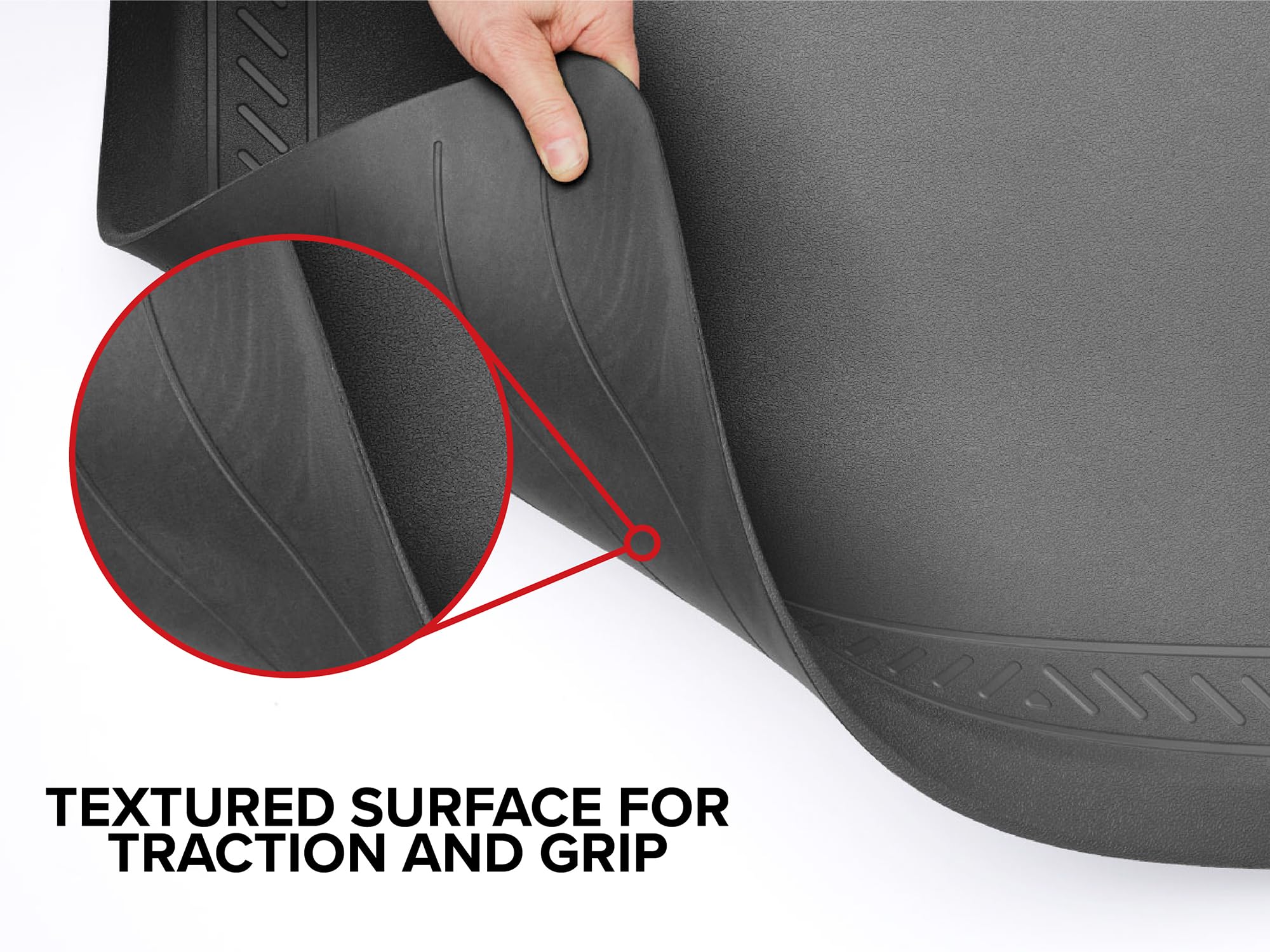 TEXTURED SURFACE FOR TRACTION AND GRIP