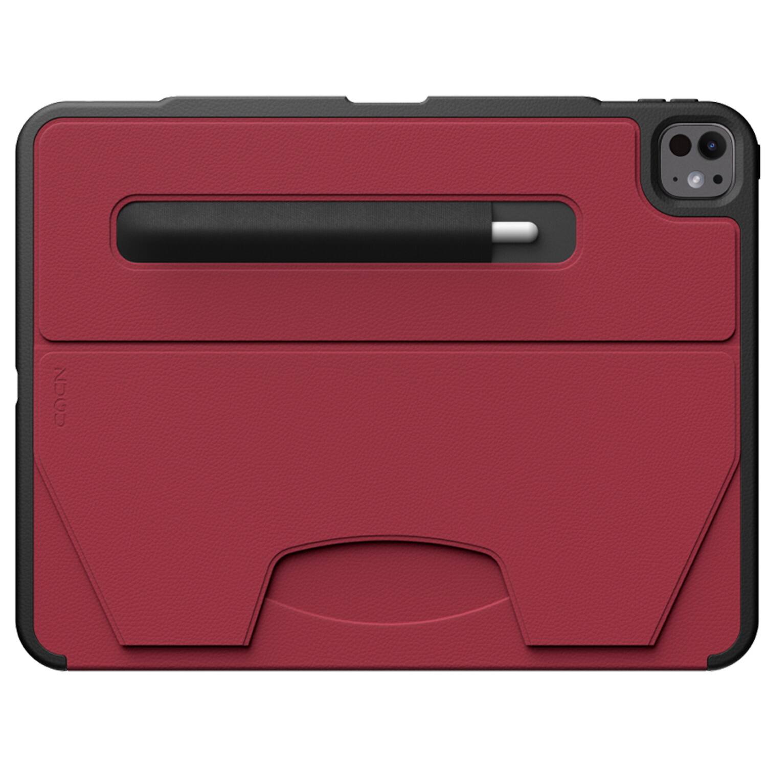 Alt View 2. ZUGU - Slim Protective Case for Apple iPad Pro 13-inch (M4/M5) - Red.
