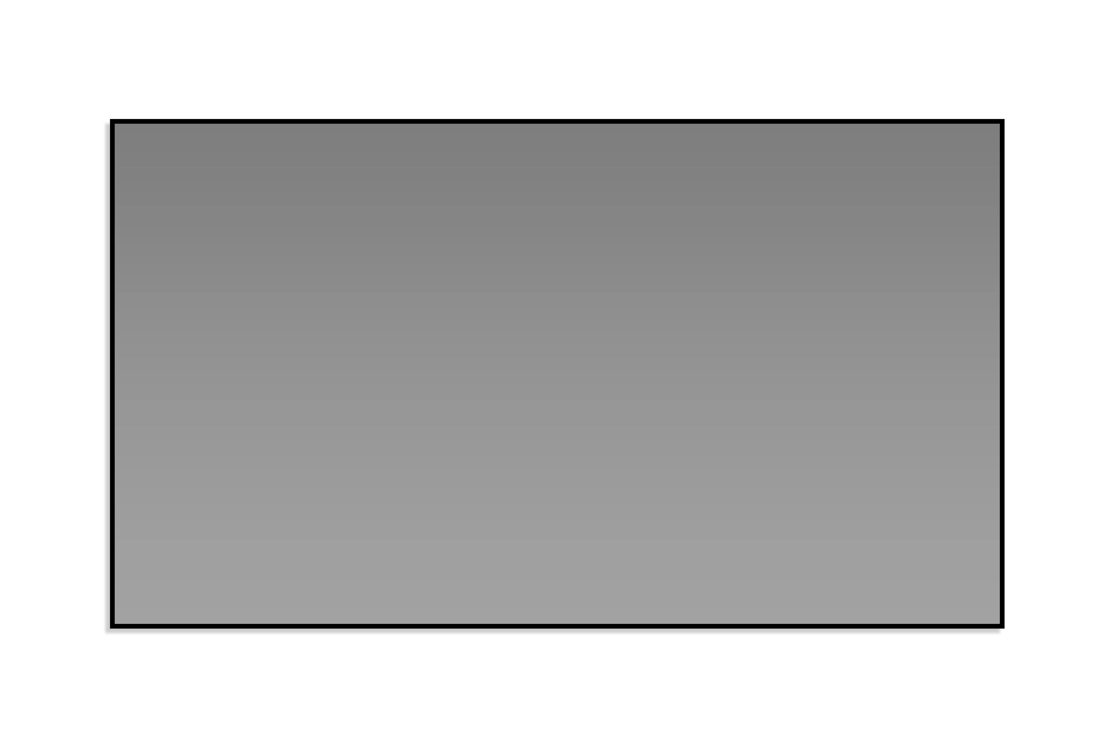 Back. Elite Screens - EPV Screens DarkStar UST 2 eFinity, 103" Diag, 16:9 Ultra-Short Throw Fixed Frame Screen, ISF Certified, LED Backlight - Gray.
