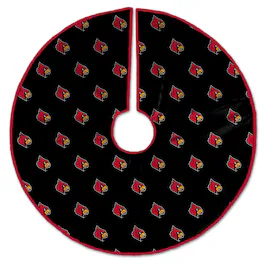 Pegasus - Louisville Cardinals Microplush Christmas Tree Skirt - Multicolor