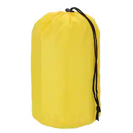 Unique Bargains - Stuff Sack, Nylon Waterproof Storage Sack, Portable Drawstring Dry Bag with Toggle, 9x16Inch, for Camping - Yellow