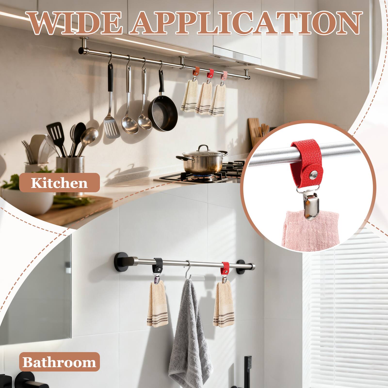 WIDE APPLICATION

Kitchen

Bathroom