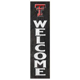 Jardine - Texas Tech Raiders 12'' x 48'' Welcome Leaner - Red