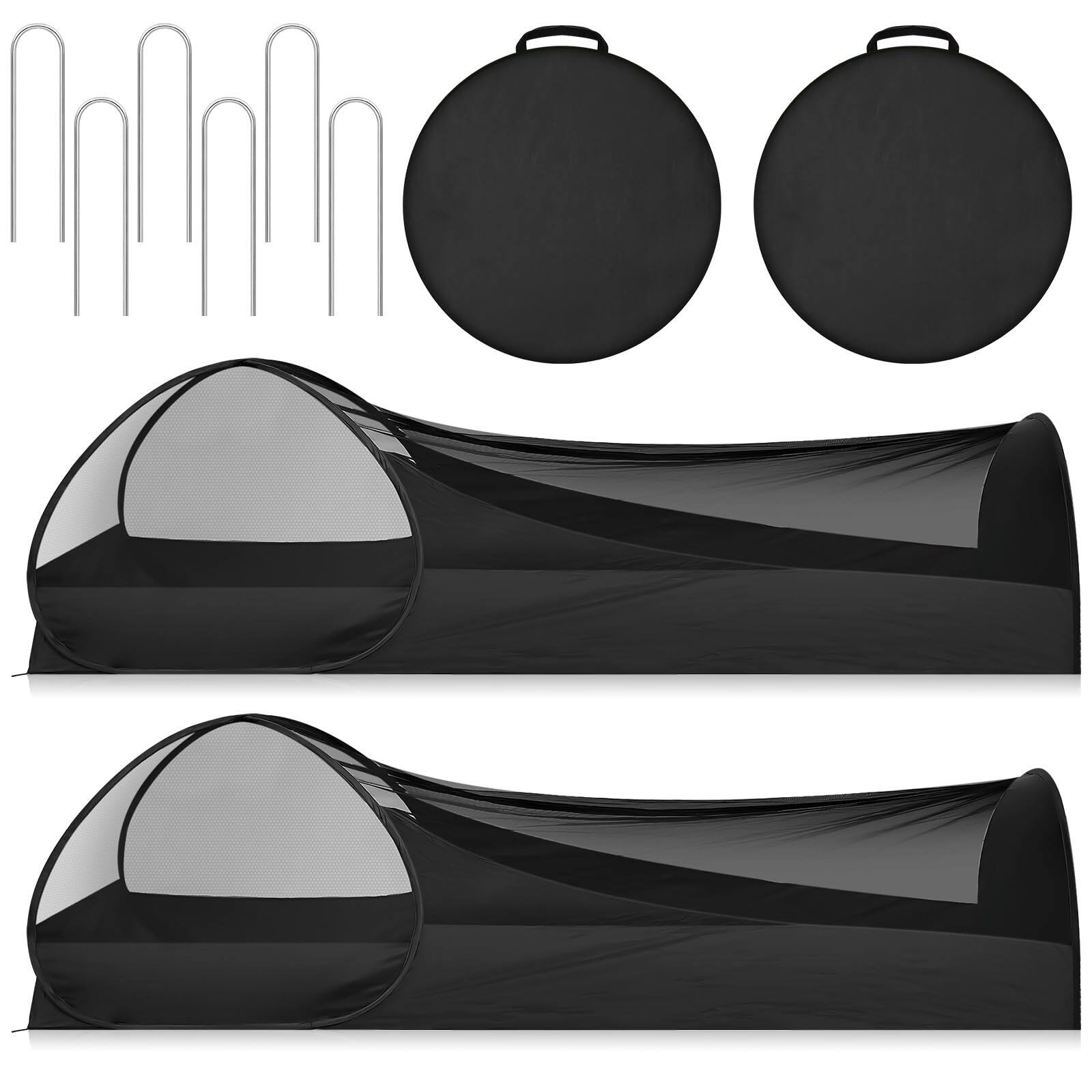 Paradigms Interiors - Single Person Pop Up Tent Mosquito Net With Storage Bag For Outdoor Trips Camping - Default