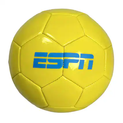 Front. ESPN - ESPN Neon - Soccer size 5 assorted - Yellow.