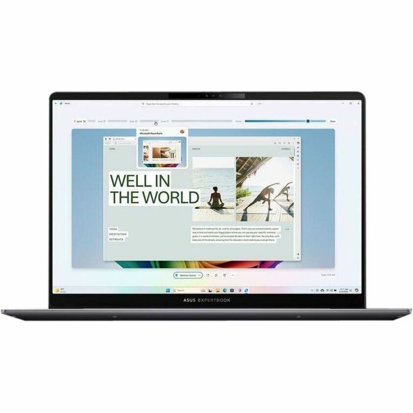 WELL IN THE WORLD  
PODA MEDITATION RETREATS  
ASUS EXPERTBOOK