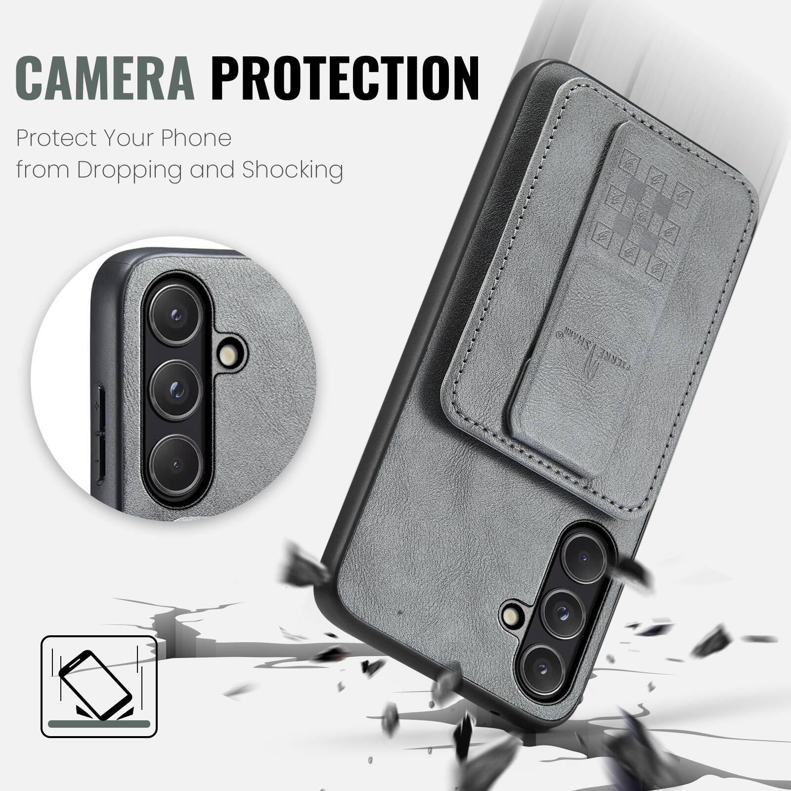 CAMERA PROTECTION  
Protect Your Phone from Dropping and Shocking